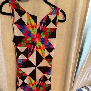 Mara Hoffman Fractals Cutout Swim Dress Size M NWT